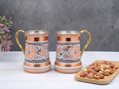 Kalaylı Kokteyl, Bira, Ayran Bardağı, 430 Ml, Beyaz