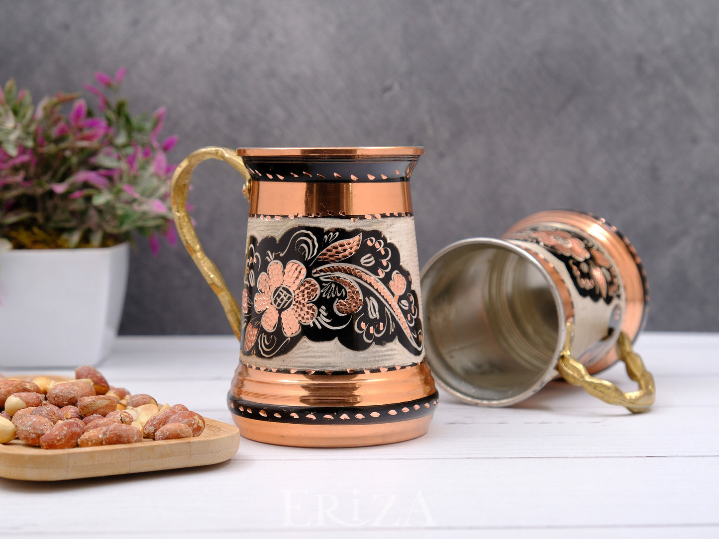 Kalaylı Kokteyl, Bira, Ayran Bardağı, 430 Ml, Siyah