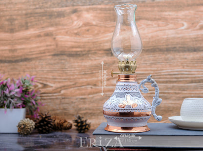 Bakır Gaz Lambası, Beyaz