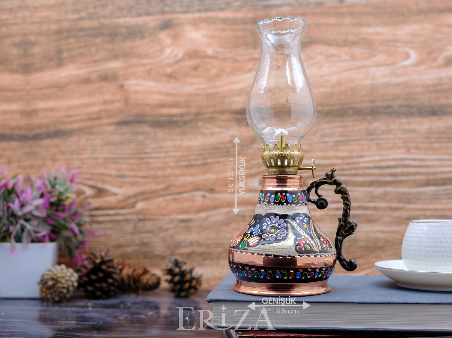 Bakır Gaz Lambası, Renkli