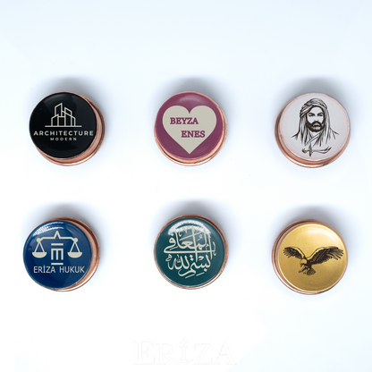Lila Kişiselleştirilebilir Kalaylı Bakır Su Matarası 530 ml