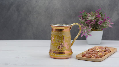 Kalaylı Kokteyl, Bira, Ayran Bardağı, 430 Ml, Altın