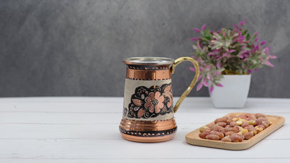 Kalaylı Kokteyl, Bira, Ayran Bardağı, 430 Ml, Siyah