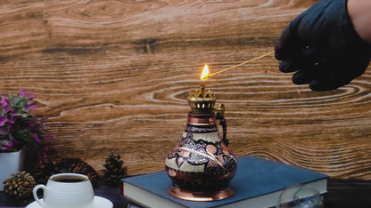 Bakır Gaz Lambası, Siyah