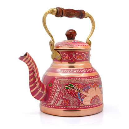 Bakır Çaydanlık, 1700 Ml, Siyah