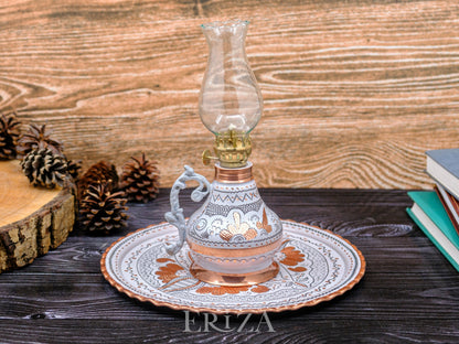 Bakır Gaz Lambası, Renkli