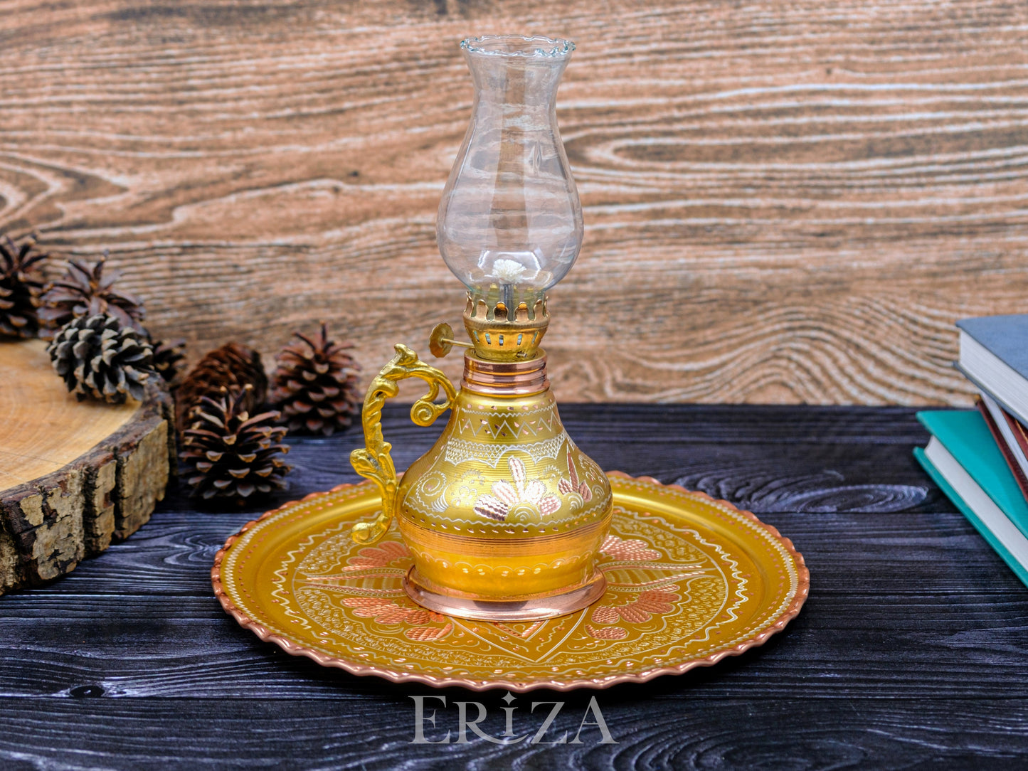 Bakır Gaz Lambası, Siyah