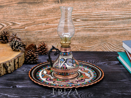 Bakır Gaz Lambası, Renkli