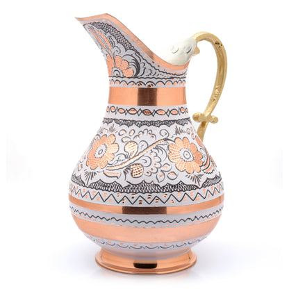 Bakır Sürahi, 2000 Ml, Siyah