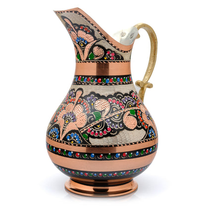Bakır Sürahi, 2000 Ml, Altın